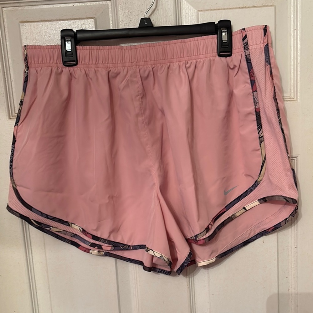 Nike Light Pink Running Shorts